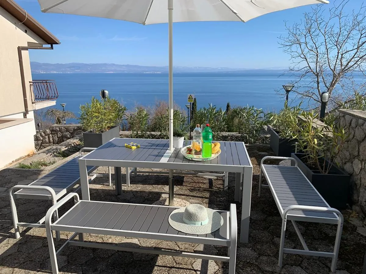 Apartments Near The Beach, With Terraces And Seaview At House B. Moscenicka Draga