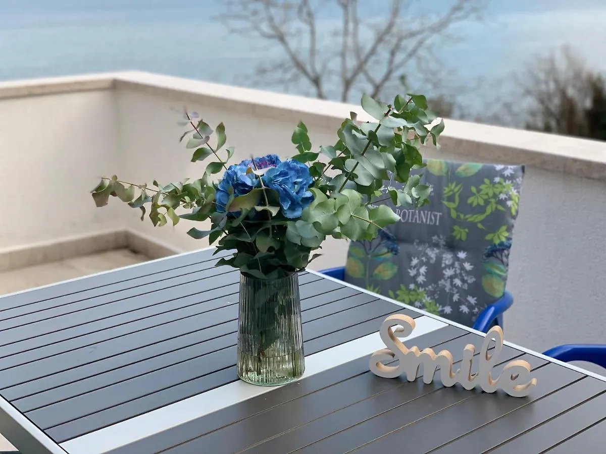 Apartments Near The Beach, With Terraces And Seaview At House B. Moscenicka Draga